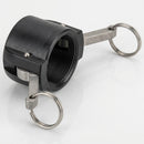4" Cam Lever Coupler Blanking Cap, Polypropylene (view 2)