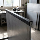 Square Rubber Edge Protector 24x17mm for 11mm Panels - 1m EPDM