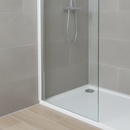 Dark Gray Premium White PVC Angle 23mm x 2.5m for Edge Protection