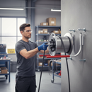 Slate Gray Premium Aluminium Universal Wall Holder for Tools and Bikes - 550 x 270mm (Pair)