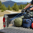 Dark Slate Gray Heavy Duty 600mm Bungee Straps - Twin Pack for Secure Binding