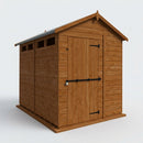 Modular Apex Security Shed with Customisable Panels (view 2)