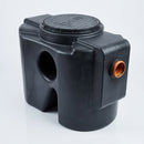 400 Litre Grease Trap Tank, HDPE, 110mm Connections (view 2)