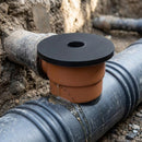 110mm Universal Drain Connector Adaptor - Rubber Socket