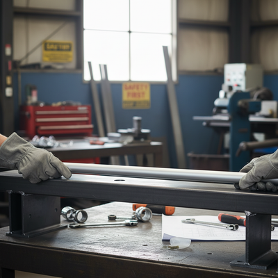 Premium Anodised Aluminium Round Bar 10 x 1mm - 1m Length