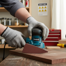 Rosy Brown High-Performance Sanding Pad Hook & Loop 100x140mm 120 Grit (Pack of 5)