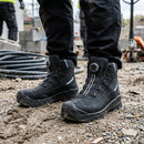 S3S Safety Boot with BOA Dial Fastening - Black