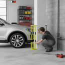 Dark Gray Heavy Duty Vertical Column / Pipe Protector - Wall Mountable