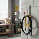 Gray Premium Galvanised Wall Hook for Heavy Duty Use 150 x 210mm