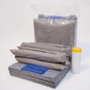 Recycled cotton 40 litre universal spill kit with pads and socks (view 2)