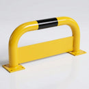 350 x 750mm steel protection guard with underrun panel (view 2)