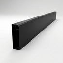 U Return Aluminium Fascia Board 30x25mm – 3m Length — RAL 9005