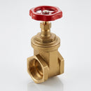 1 1/2" BSP Female Brass Gate Valve, 16 Bar (view 2)