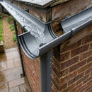 Deepflow Aluminium Gutter Outlet 63mm Dia – 130mm