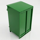 Lockable Clothing Donation Bin 1100 Litres Powder Coated Steel (view 2)