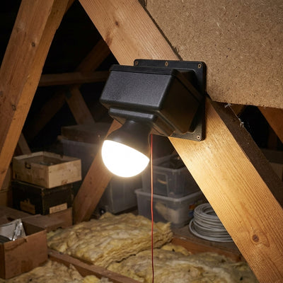 Battery Powered LED Loft Light - 350 Lumens, Easy Install