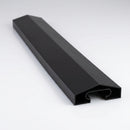 Capping Rail 2.45m Black (view 2)