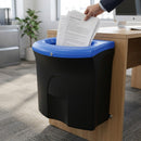 87 Litre Confidential Paper Recycling Bin with Lockable Lid