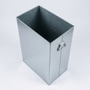 107 Litre galvanised steel bin liner with handles (view 2)