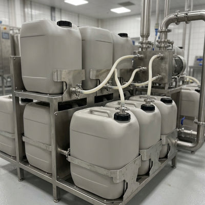 Deionised Water 400 Litre Bulk Supply, 16 x 25L Jerry Cans