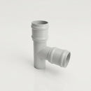 Traditional Aluminium Downpipe Branch 76mm Diameter — RAL 7035 / 92.5 Degrees