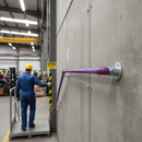 Dark Sea Green Premium Wall End Termination Plate Key Clamp for Galvanised Tube - Versatile and Durable Installation Solution