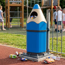 Pencil Litter Bin 70 Litre – UV Stabilised Polyethylene