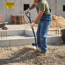 Rosy Brown Heavy Duty Steel General Service Shovel for Digging and Shoveling