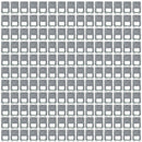 Plastic Floor & Wall Tile Levelling Base Clip 1.5mm Joint 500 Pack