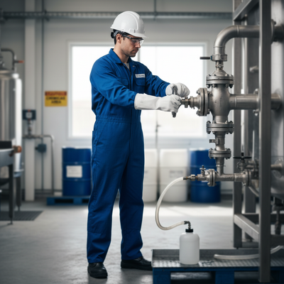 Premium Five-Layer Ergonomic Chemical-Resistant Gloves