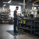 Dark Slate Gray Premium Anti-Fatigue Safety Mat - Heavy Duty Chemical Resistant