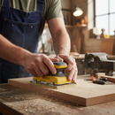 Dark Olive Green Premium Sanding Sheets Clamp 93mm x 230mm 40 Grit (Pack of 10)