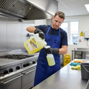 Gray High-Performance Hard Surface Cleaner - 5L with Lemon Fresh Fragrance