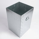 42 Litre Galvanised Steel Bin Liner with Handles (view 2)