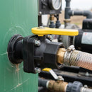 2" Stubby Ball Valve — 2" M/F Thread, 7 Bar Rated