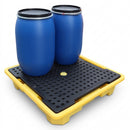 Low-profile 4-drum spill bund, 249-litre sump capacity (view 2)
