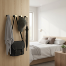 Premium Door Handle Hook 5 Pack - Durable Aluminium Door Hanger Storage Solution for Organizing Essentials