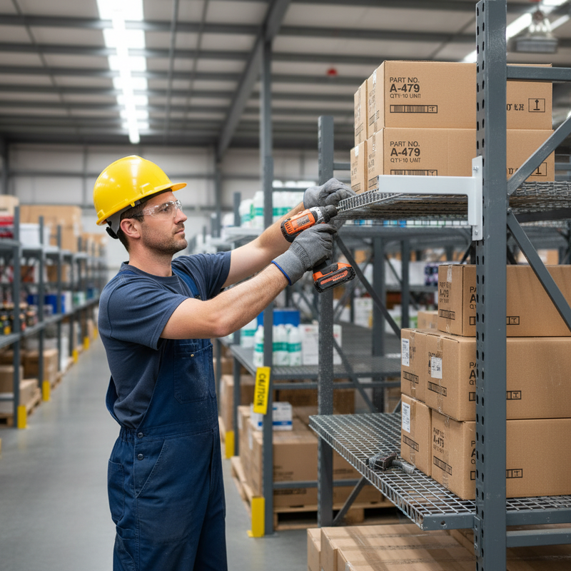 Dim Gray Premium Gondola Top Shelf Bracket for Retail Display Systems