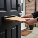 Premium Internal Draught Excluder Letterbox with Anti-Snap Flap, Integrated Brushes, and Water Seal for 40-80mm Thick Doors