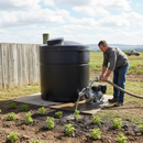 Light Gray 1500 Litre Heavy Duty Bunded Water Tank for Non-Potable Storage