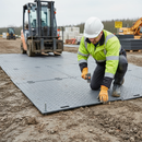 Gray Heavy Duty Ground Protection Board - 2400mm x 1100mm x 10mm