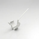 Moulded Ogee Gutter Top Rafter Bracket 125 x 100mm — RAL 9016