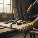 Dark Slate Gray Premium 610mm Crowbar with Chisel and Claw Ends for Heavy-Duty Use