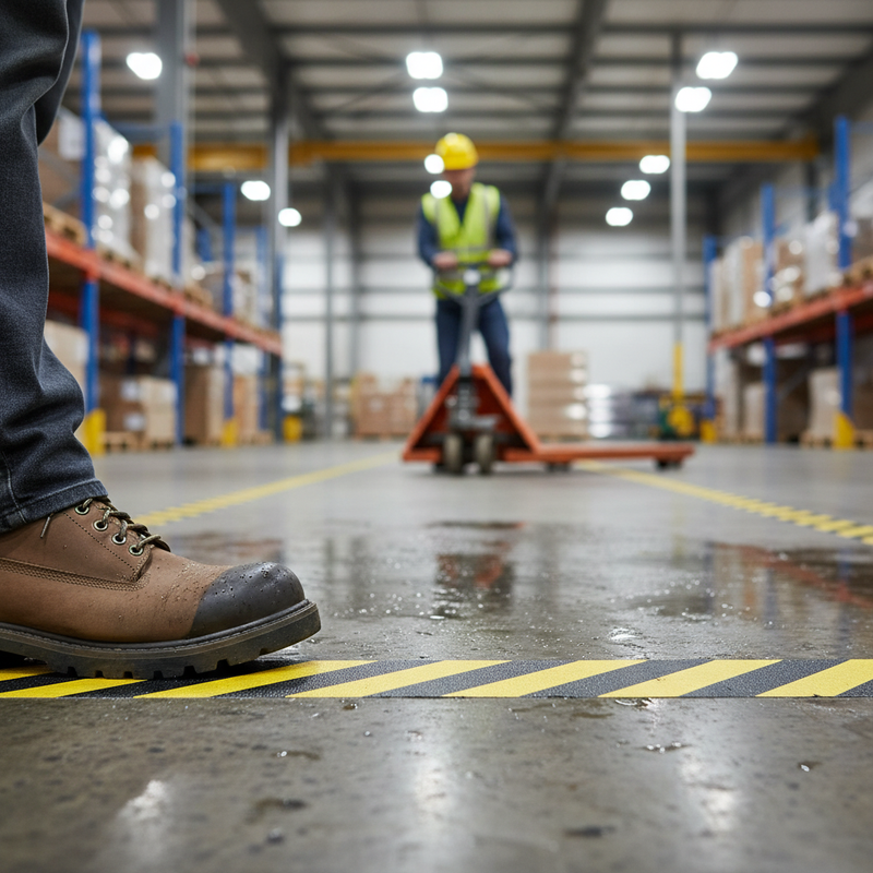 Light Slate Gray Premium Conformable Anti-Slip Tape for Indoor and Outdoor Use