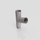 76mm Diameter Flush Joint Downpipe Branches — RAL 7036 / 112.5 Degrees