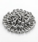 No. 12 × 30mm Pozi Pan Gutter Bracket Fixing Screw (100 Pack) — RAL 9006