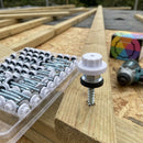 45mm Moulded Head Washers for Timber (Pack of 100)