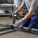 Dark Slate Gray Heavy Duty Gaffa Tape 150mm x 50m - Waterproof Cloth Tape