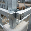 Closed End Piece Pair for 320 mm Fencing System