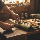 Dark Slate Gray Heavy Duty Cotton Tie Roll 1/2" x 50m - Ideal for Aprons